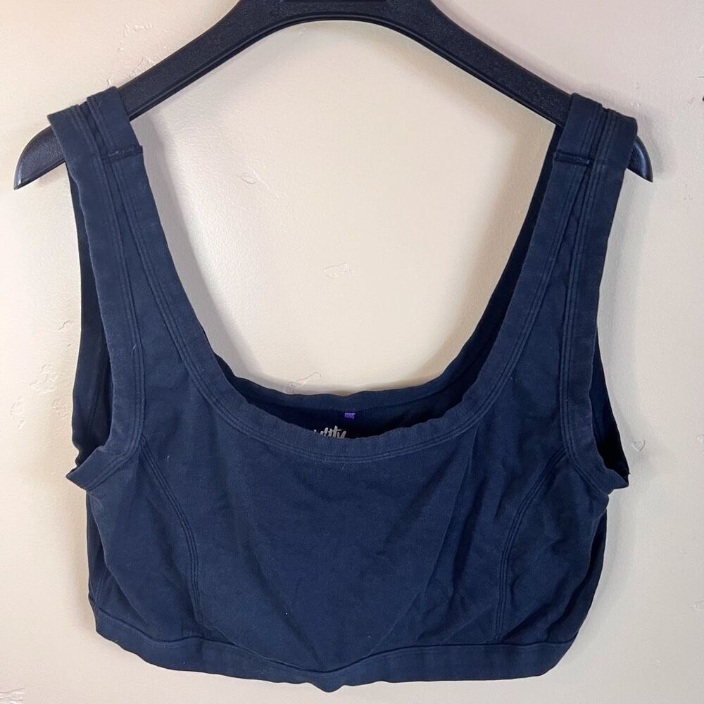 Yitty Womens Butter‎ Soft Supportive Sports Activity Bra Size 2X Black Active